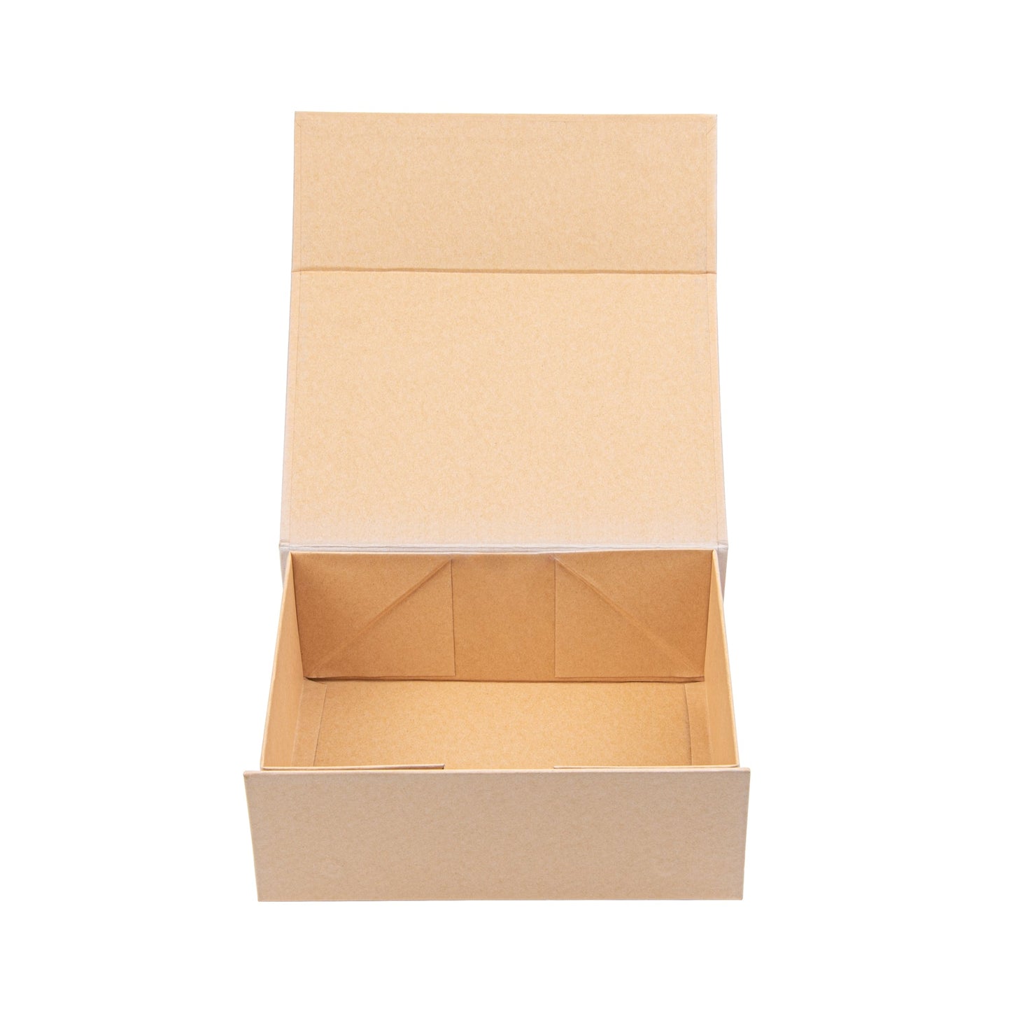 Cater Tek Rectangle Kraft Paper Medium Tic Tac Box - Magnetic - 9" x 6" x 3 1/2" - 10 count box