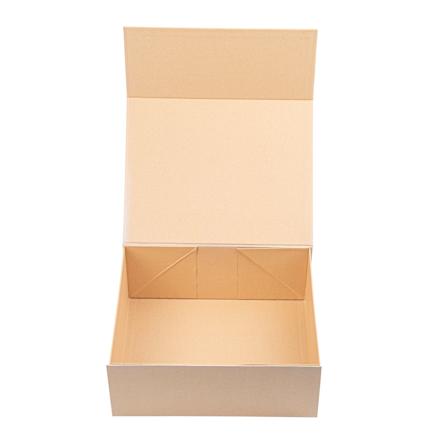 Cater Tek Rectangle Kraft Paper Extra Large Tic Tac Box - Magnetic - 12" x 10" x 5" - 10 count box
