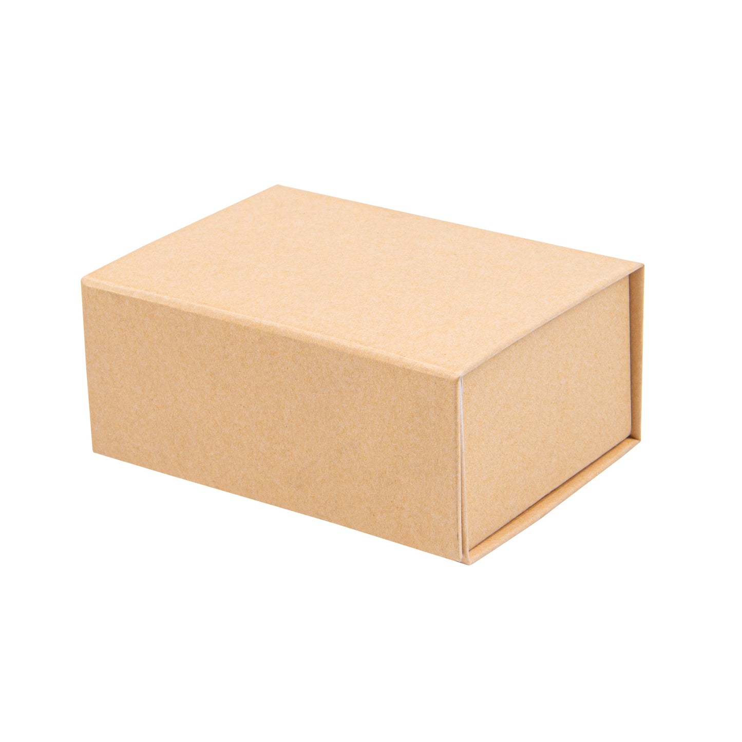 Cater Tek Rectangle Kraft Paper Extra Small Tic Tac Box - Magnetic - 5" x 4" x 2 1/2" - 10 count box