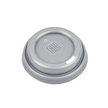 Restpresso Pewter Gray Plastic Coffee Cup Lid - Fits 4 oz - 500 count box