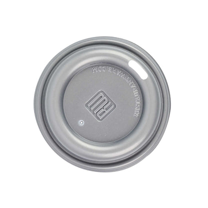 Restpresso Pewter Gray Plastic Coffee Cup Lid - Fits 4 oz - 500 count box