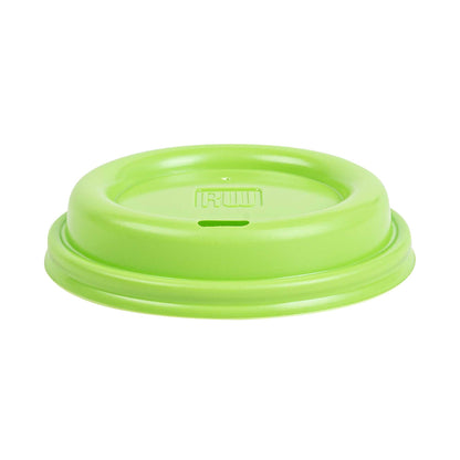 Restpresso Lime Green Plastic Coffee Cup Lid - Fits 8, 12, 16 and 20 oz - 500 count box