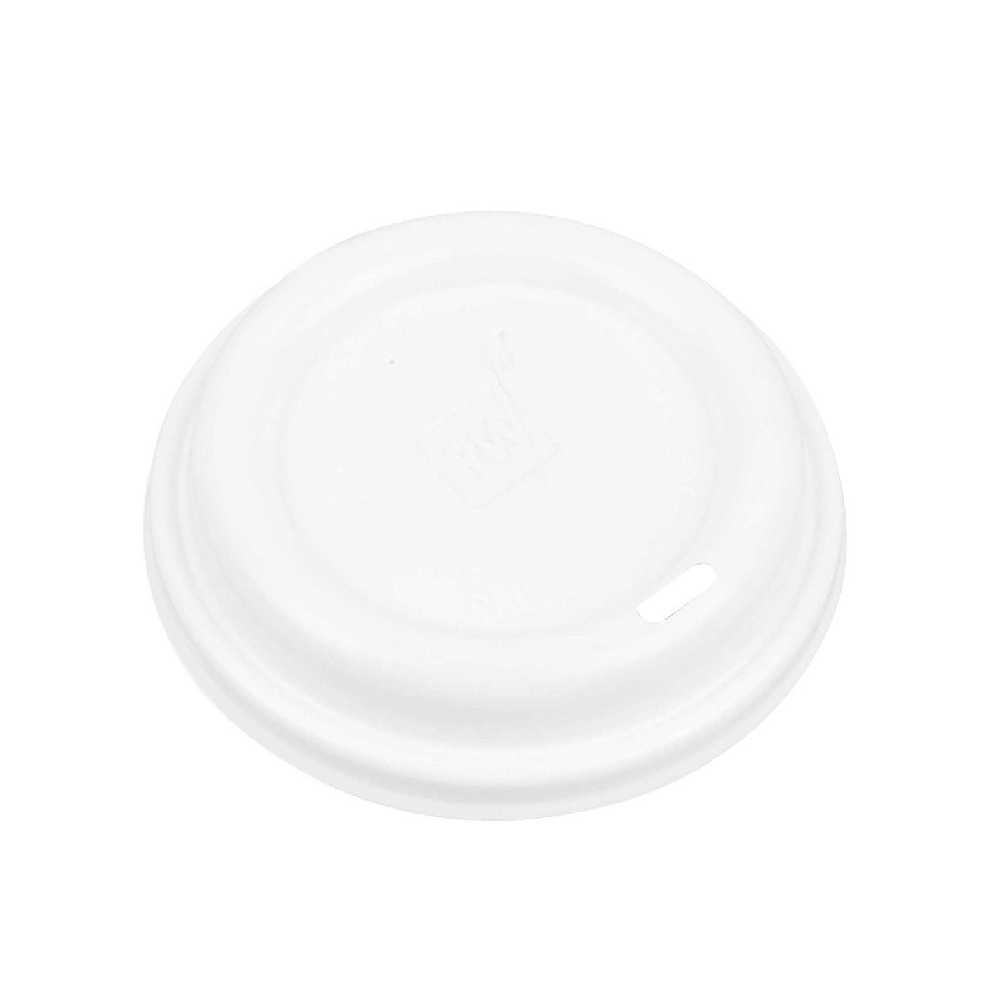 Restpresso White Plastic Coffee Cup Lid - Fits 8, 12, 16 and 20 oz - 500 count box