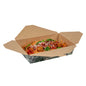 Bio Tek 49 oz Rectangle Camouflage Paper #2 Bio Box Take Out Container - 8 1/2" x 6 1/4" x 2" - 200 count box