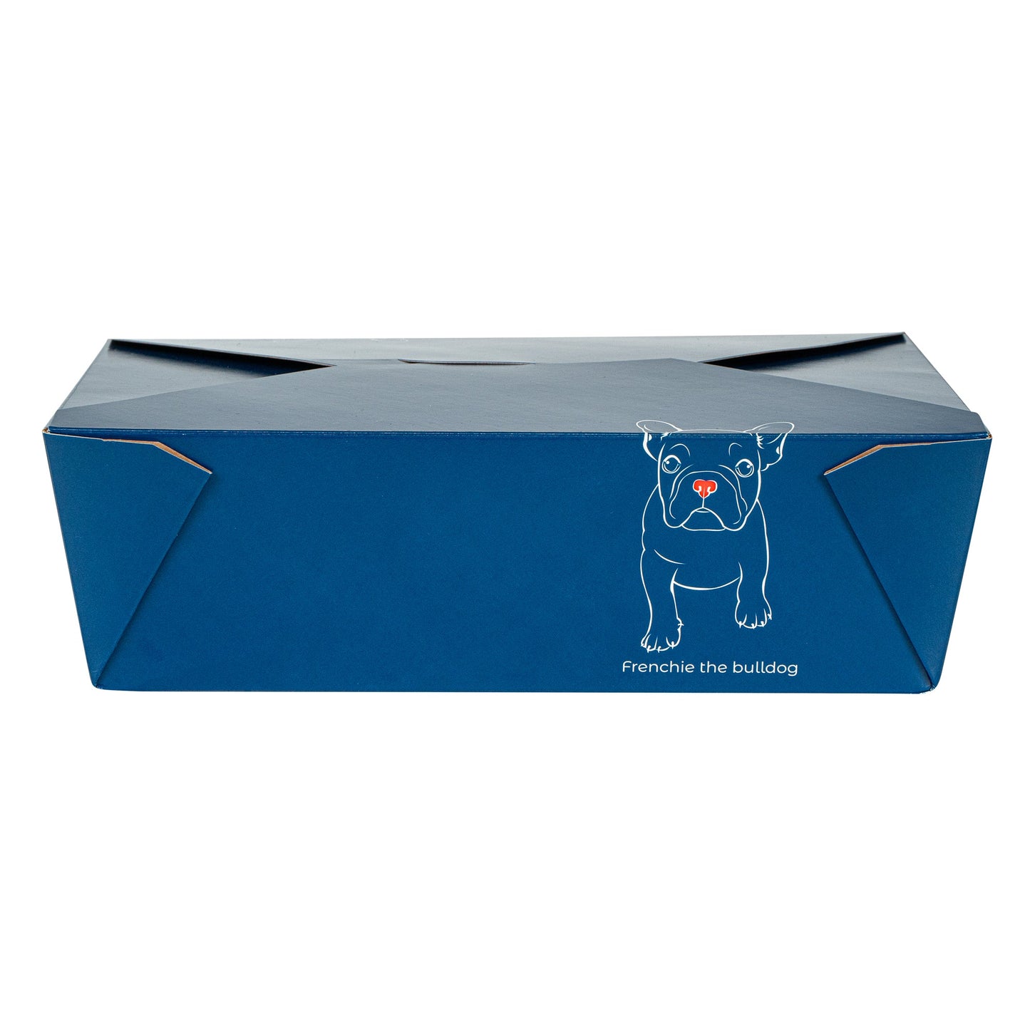 Bio Tek 71 oz Rectangle Frenchie Paper #3 Bio Box Take Out Container - 8 1/2" x 6 1/4" x 2 1/2" -50 count box