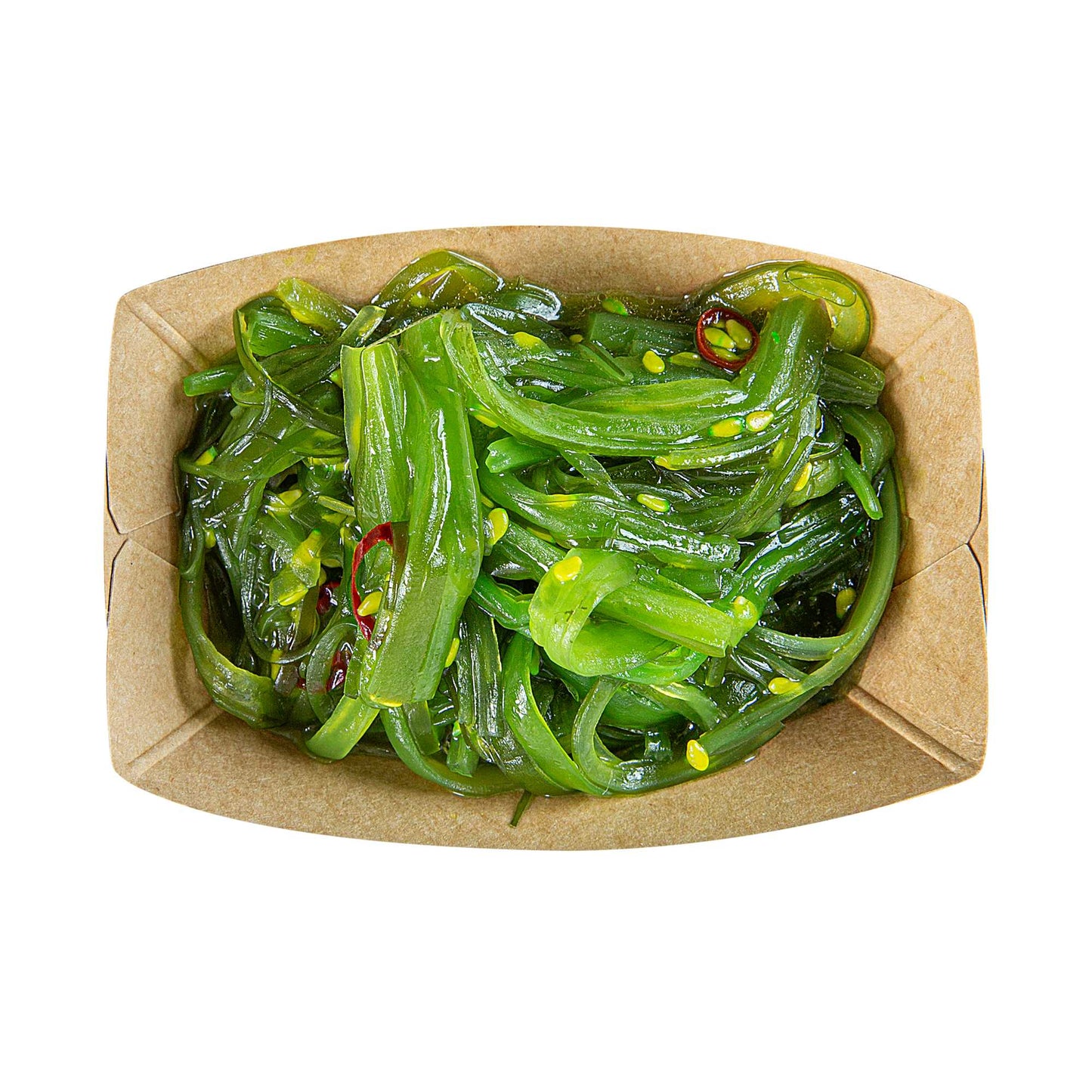 Bio Tek 2 oz Camouflage Paper Food Tray / Boat - 3 1/4" x 2 1/4" x 1 1/4" - 50 count box