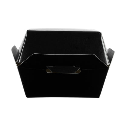 Bio Tek Black Paper Slider Box - 2 1/2" x 2 1/2" x 2" - 100 count box
