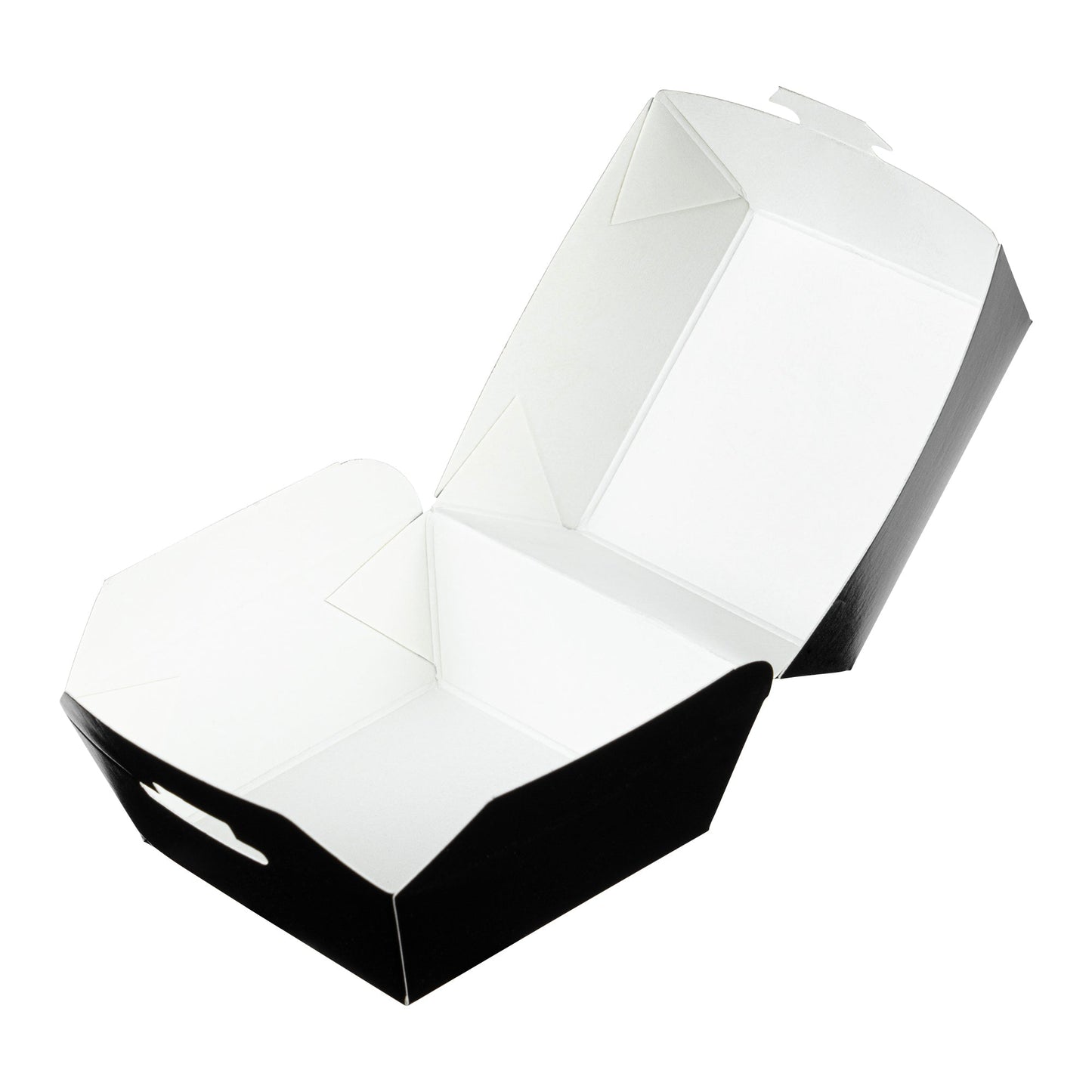 Bio Tek Black Paper Slider Box - 2 1/2" x 2 1/2" x 2" - 100 count box
