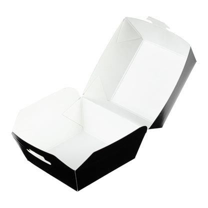 Bio Tek Black Paper Slider Box - 2 1/2" x 2 1/2" x 2" - 100 count box