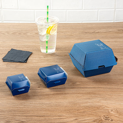 Bio Tek Frenchie Paper Slider Box - 2 1/2" x 2 1/2" x 2" - 100 count box