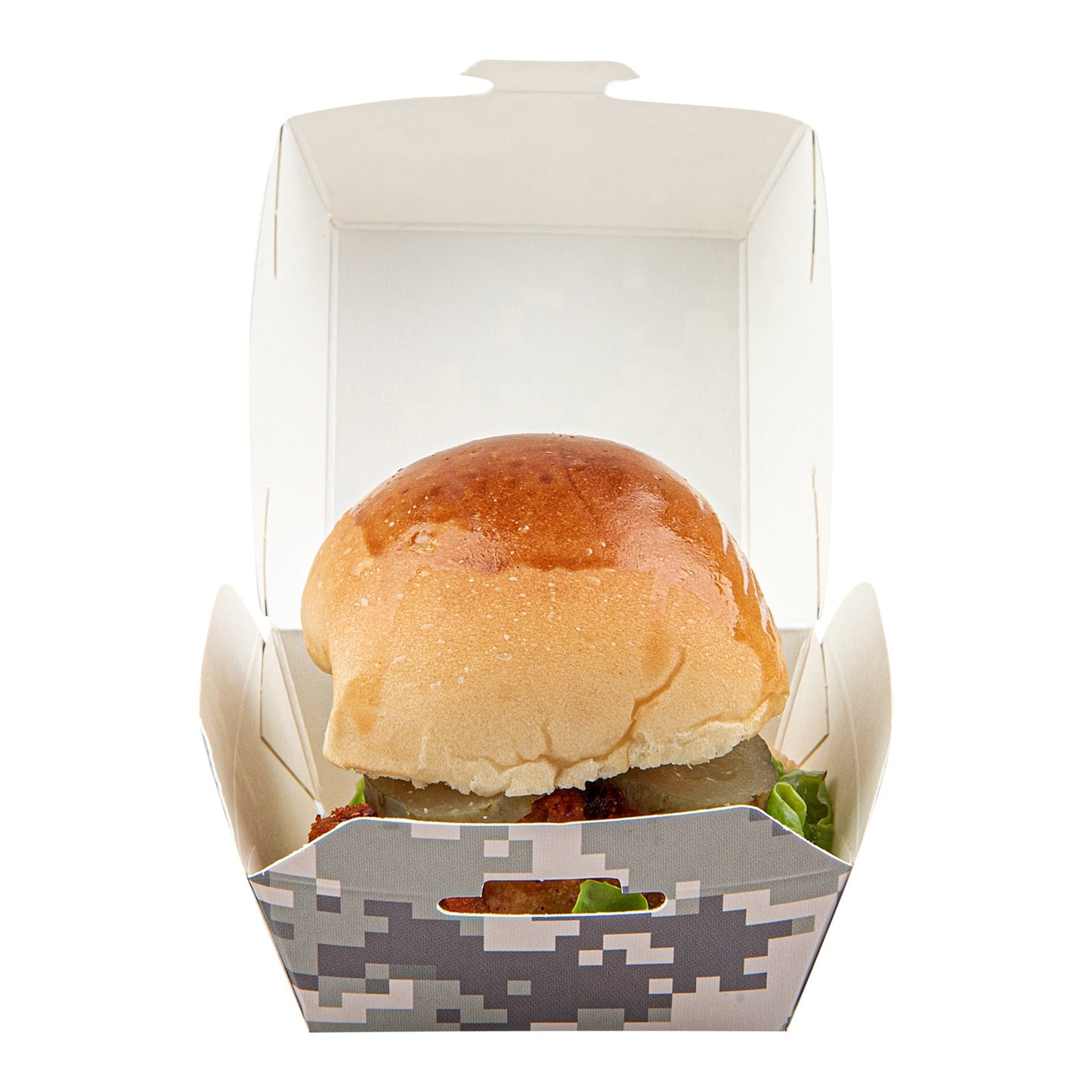 Bio Tek Camouflage Paper Slider Box - 2 1/2" x 2 1/2" x 2" - 100 count box