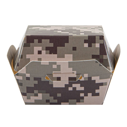 Bio Tek Camouflage Paper Slider Box - 2 1/2" x 2 1/2" x 2" - 100 count box