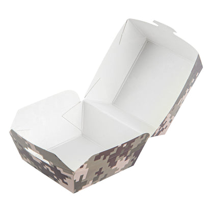 Bio Tek Camouflage Paper Slider Box - 2 1/2" x 2 1/2" x 2" - 100 count box