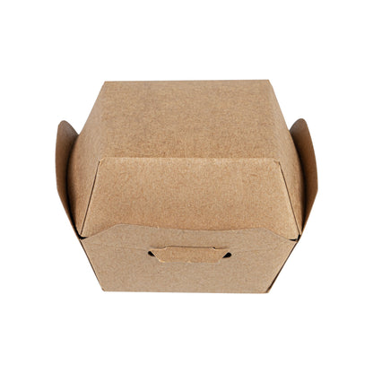 Bio Tek Kraft Paper Slider Box - 2 1/2" x 2 1/2" x 2" - 100 count box
