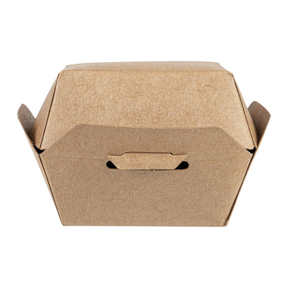 Bio Tek Kraft Paper Slider Box - 2 1/2" x 2 1/2" x 2" - 100 count box