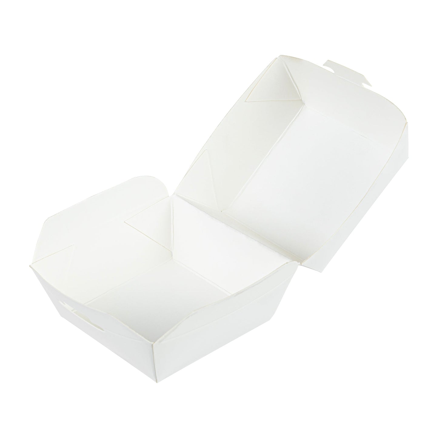 Bio Tek White Paper Slider Box - 2 1/2" x 2 1/2" x 2" - 100 count box