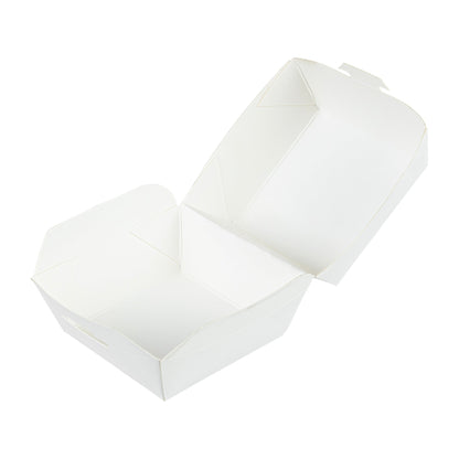 Bio Tek White Paper Slider Box - 2 1/2" x 2 1/2" x 2" - 100 count box