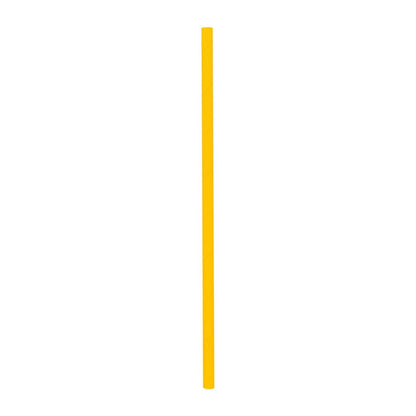 Bev Tek Orange Paper Straw - Biodegradable, 6mm - 7 3/4" - 100 count box