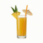Bev Tek Orange Paper Straw - Biodegradable, 6mm - 7 3/4" - 100 count box