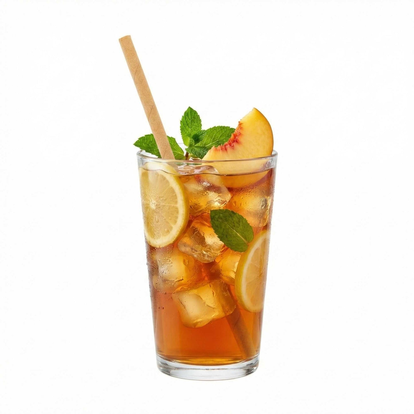 Bev Tek Kraft Paper Straw - Wrapped , Biodegradable, 6mm - 7 3/4" - 100 count box