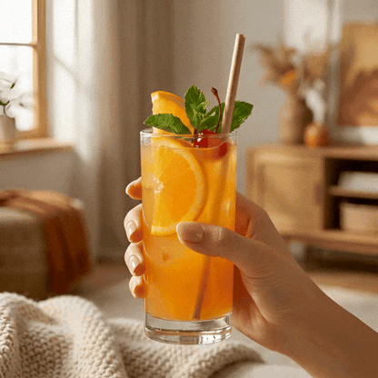 Bev Tek Kraft Paper Straw - Wrapped , Biodegradable, 6mm - 7 3/4" - 100 count box