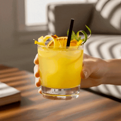 Bev Tek Matte Black Paper Cocktail Straw - Biodegradable, 6mm - 5 3/4" - 100 count box