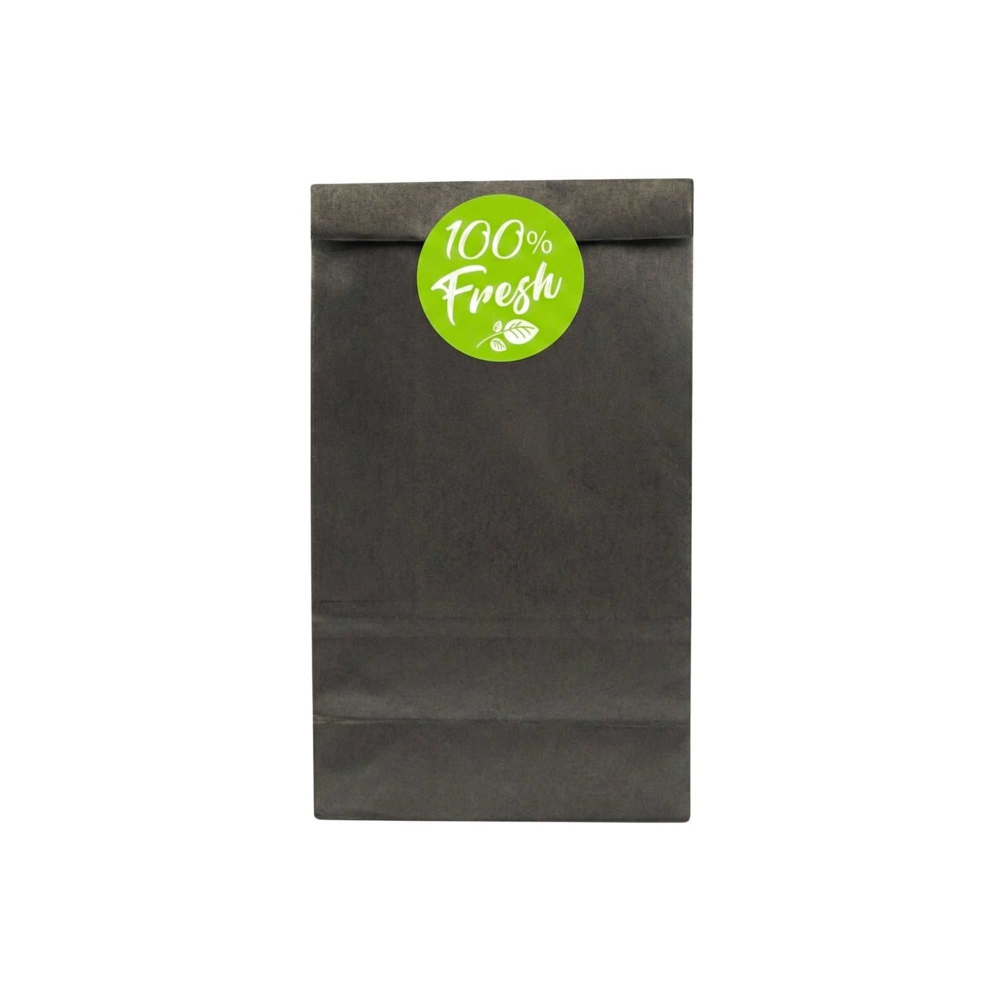 Label Tek Plastic Fresh Label - Green with White Font, Tamper-Evident - 2" x 2" - 500 count box