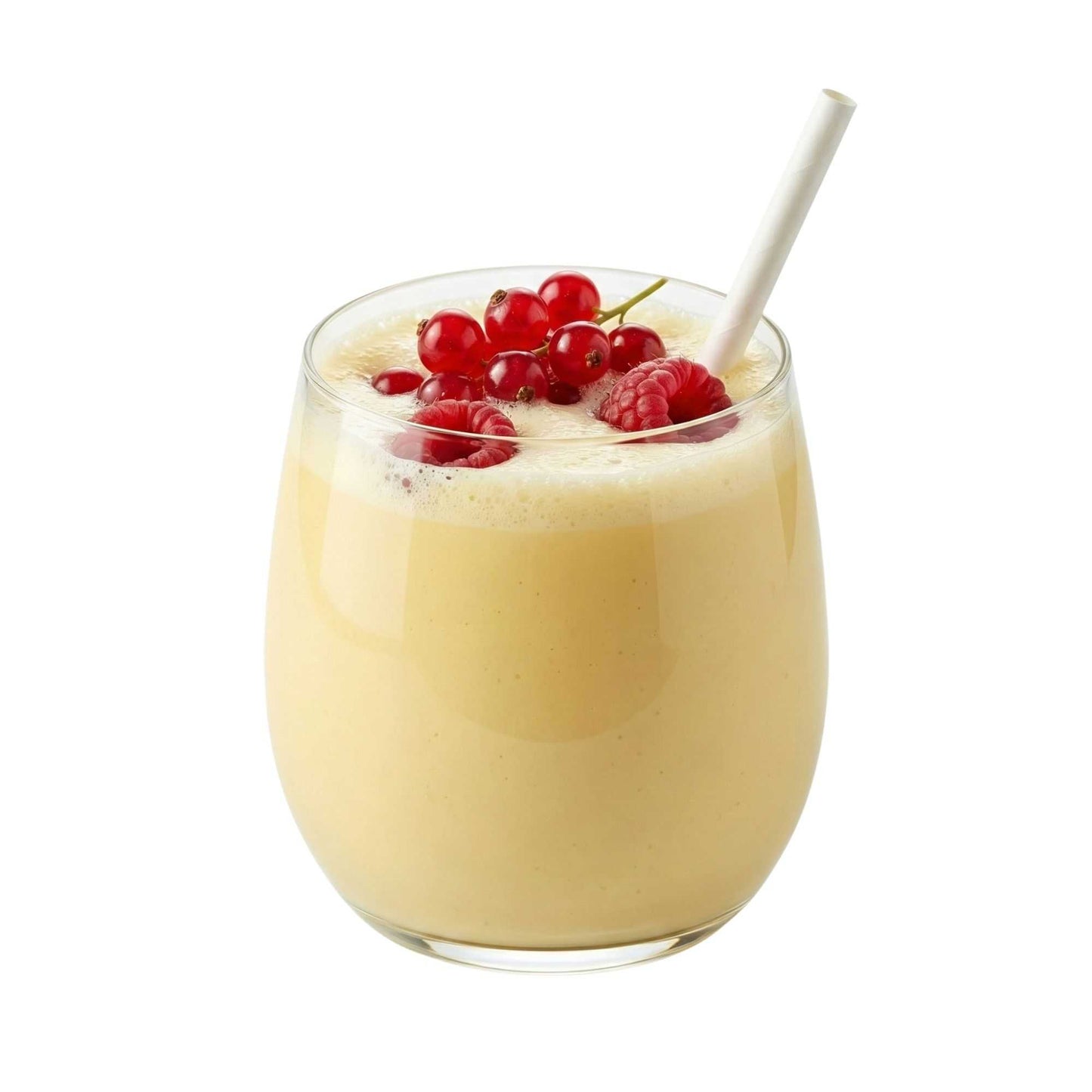 Bev Tek White Paper Cocktail Straw - Biodegradable, 6mm - 5 3/4" - 100 count box