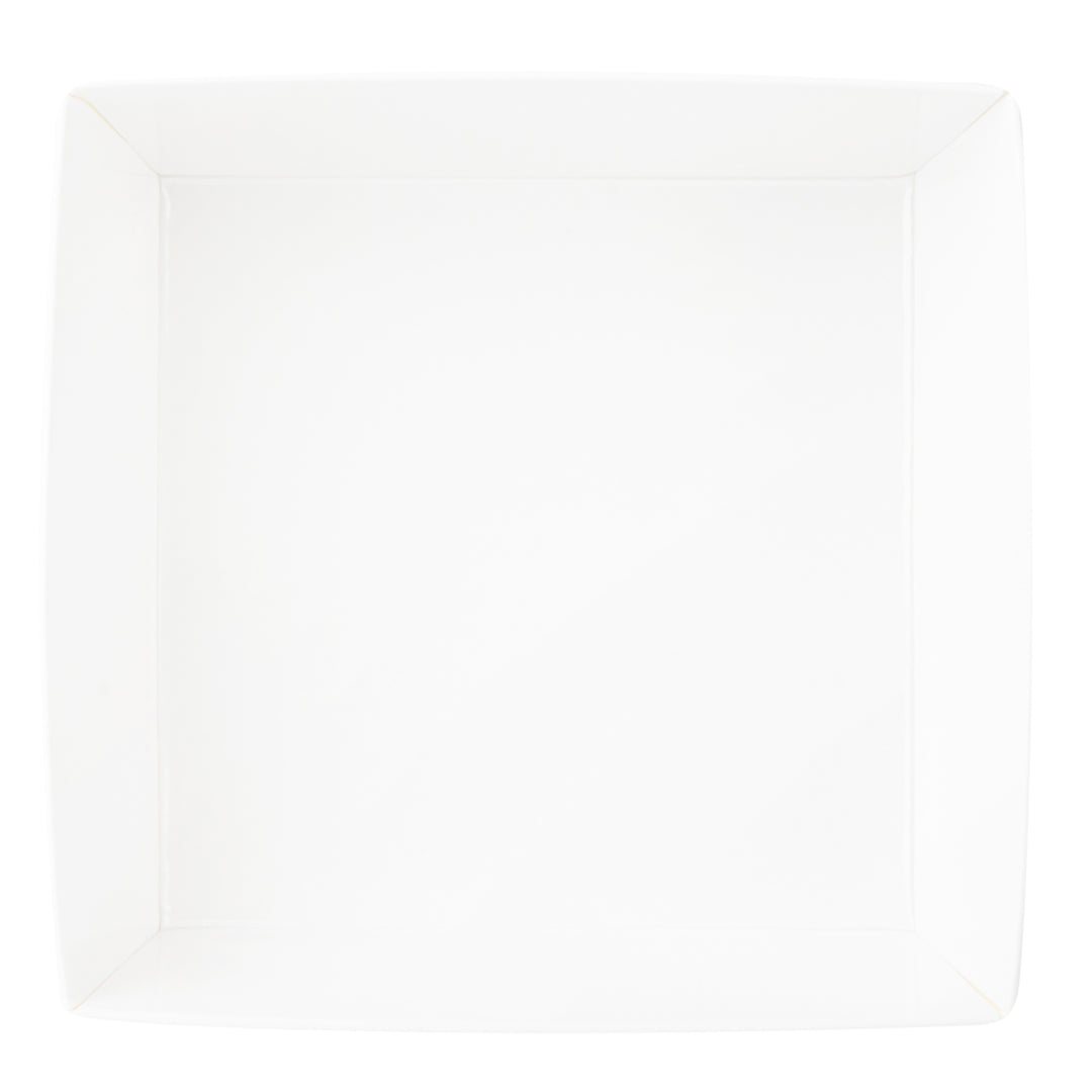 Matsuri Vision White Paper Small Sushi Container - 3 3/4" x 3 3/4" x 1 1/2" - 100 count box