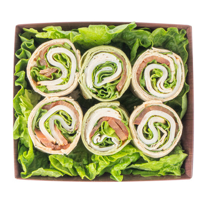 Matsuri Vision Wood Grain Paper Large Sushi Container - 5" x 4 1/2" x 1 1/2" - 100 count box