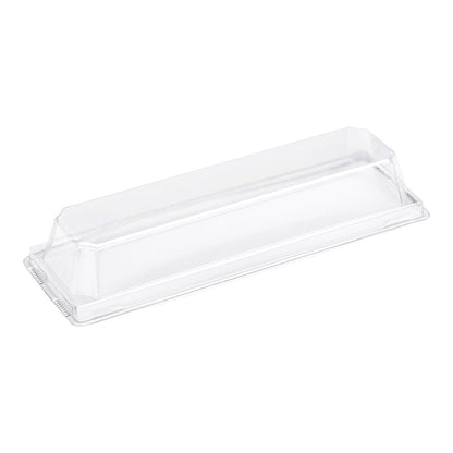 Matsuri Vision Clear Plastic Lid - Fits Small Maki Sushi Container - 100 count box