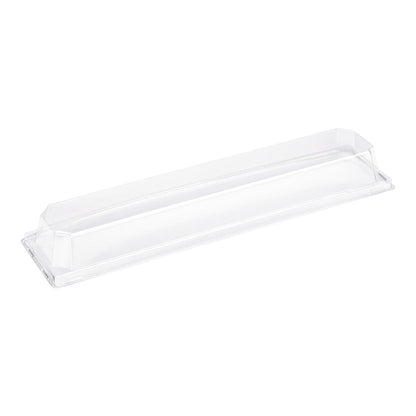 Matsuri Vision Clear Plastic Lid - Fits Large Maki Sushi Container - 100 count box