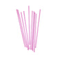 Pastry Tek Pink Paper Cake Pop and Lollipop Stick - Biodegradable - 6" x 5/32" - 100 count box