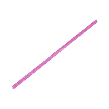 Pastry Tek Pink Paper Cake Pop and Lollipop Stick - Biodegradable - 6" x 5/32" - 100 count box