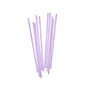 Pastry Tek Purple Paper Cake Pop and Lollipop Stick - Biodegradable - 6" x 5/32" - 100 count box