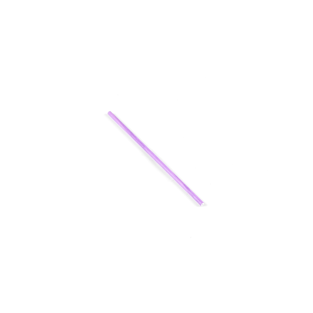 Pastry Tek Purple Paper Cake Pop and Lollipop Stick - Biodegradable - 6" x 5/32" - 100 count box