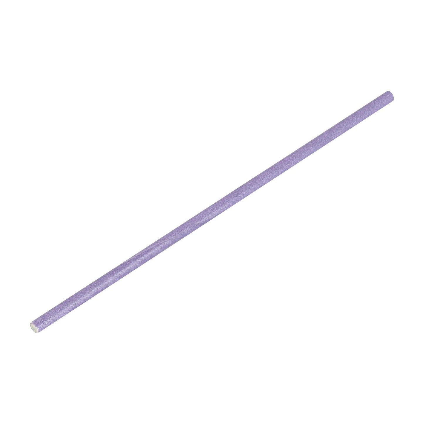 Pastry Tek Purple Paper Cake Pop and Lollipop Stick - Biodegradable - 6" x 5/32" - 100 count box