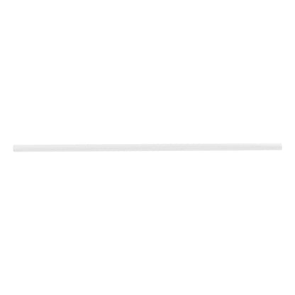 Pastry Tek White Paper Coffee Stirrer and Lollipop Stick - Biodegradable - 6" x 5/32" - 100 count box