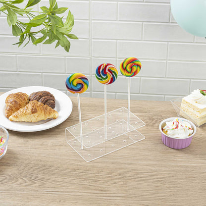 Pastry Tek White Paper Coffee Stirrer and Lollipop Stick - Biodegradable - 6" x 5/32" - 100 count box