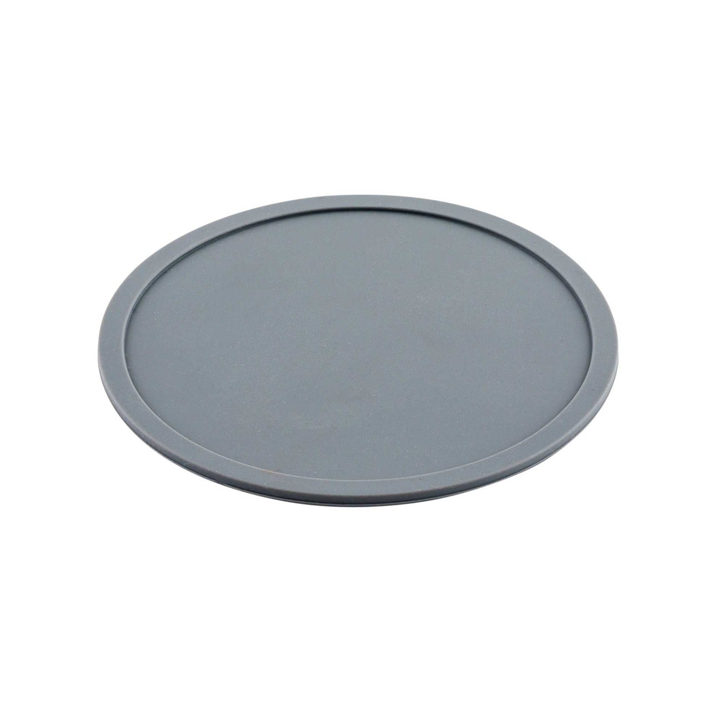 Bar Lux Gray Silicone Coaster - Non-Slip - 4" x 4" x 1/4" - 6 count box