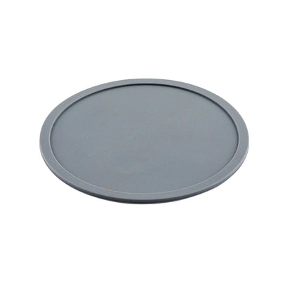 Bar Lux Gray Silicone Coaster - Non-Slip - 4" x 4" x 1/4" - 6 count box