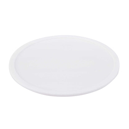 Bar Lux White Silicone Coaster - Non-Slip - 4" x 4" x 1/4" - 6 count box