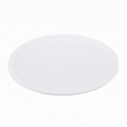 Bar Lux White Silicone Coaster - Non-Slip - 4" x 4" x 1/4" - 6 count box