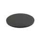 Pastry Tek Round Black Cardboard Cake Drum Board - Covered Edge - 10" x 10" x 1/2" - 1 count box