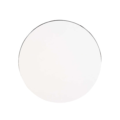 Pastry Tek Round Black Cardboard Cake Drum Board - Covered Edge - 10" x 10" x 1/2" - 1 count box