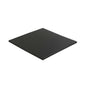 Pastry Tek Square Black Cardboard Cake Drum Board - Covered Edge - 12" x 12" x 1/2" - 1 count box