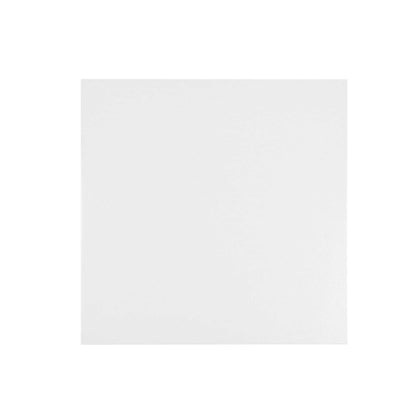 Pastry Tek Square White Cardboard Cake Drum Board - Covered Edge - 12" x 12" x 1/2" - 1 count box
