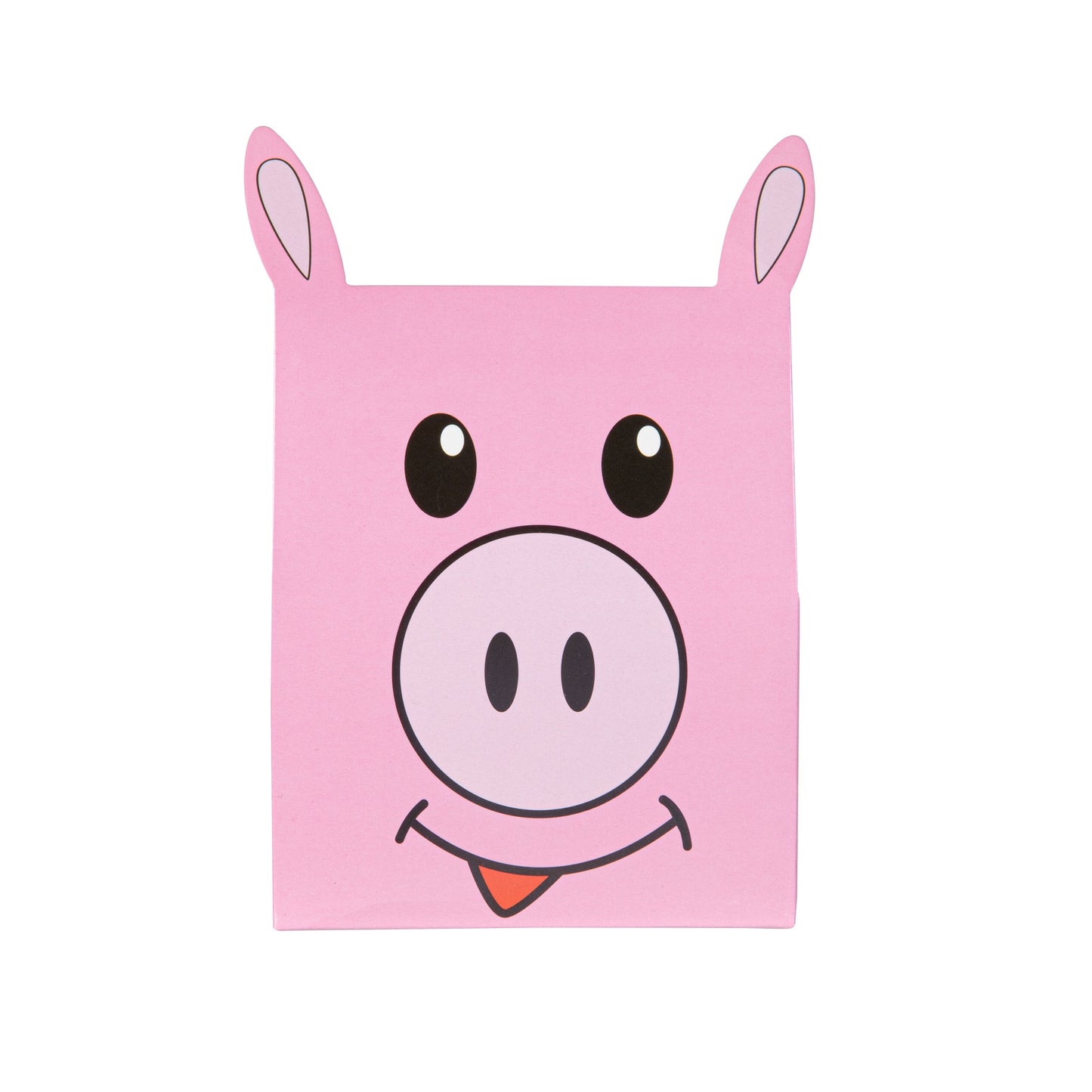 Pastry Tek Paper Happy Pig Candy and Gift Box - 4" x 2" x 5" - 100 count box