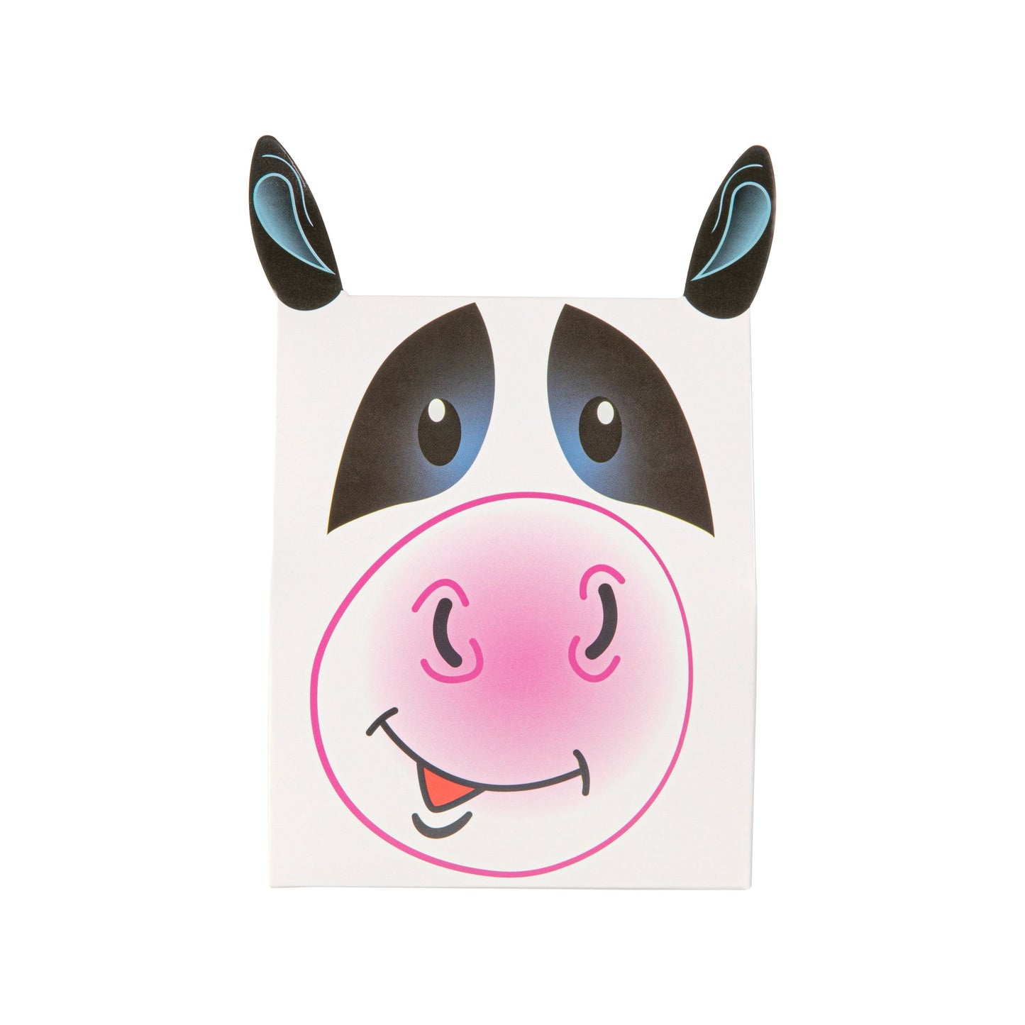 Pastry Tek Paper Happy Cow Candy and Gift Box - 4" x 2" x 5" - 100 count box