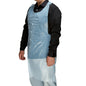 Clean Tek Professional White Plastic Disposable Apron - 42" x 27 1/2" - 100 count box